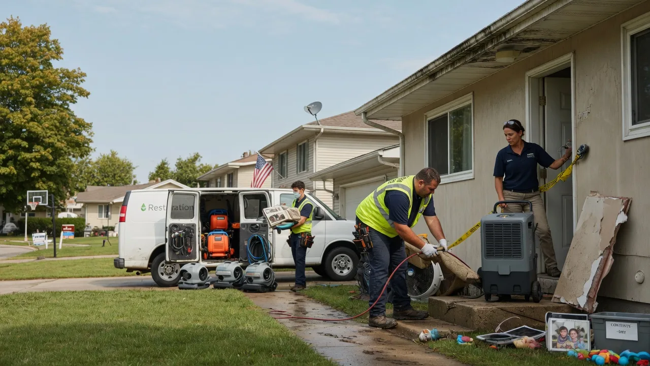 Water Damage Restoration in Brokaw, WI near me